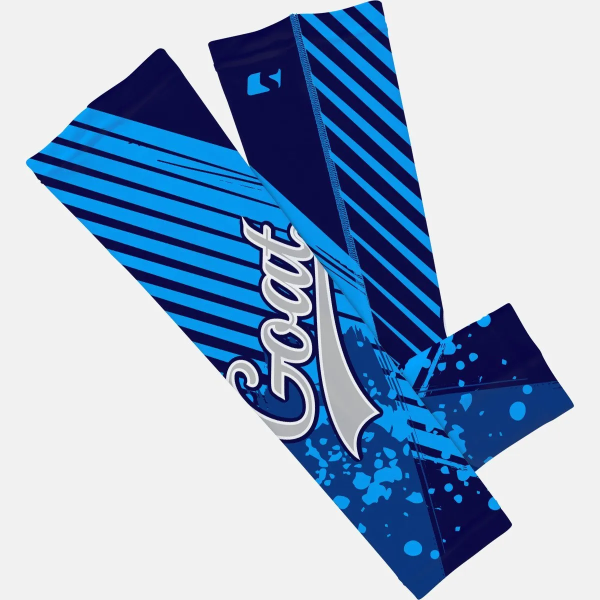 Baseball Goat Blue Arm Sleeve