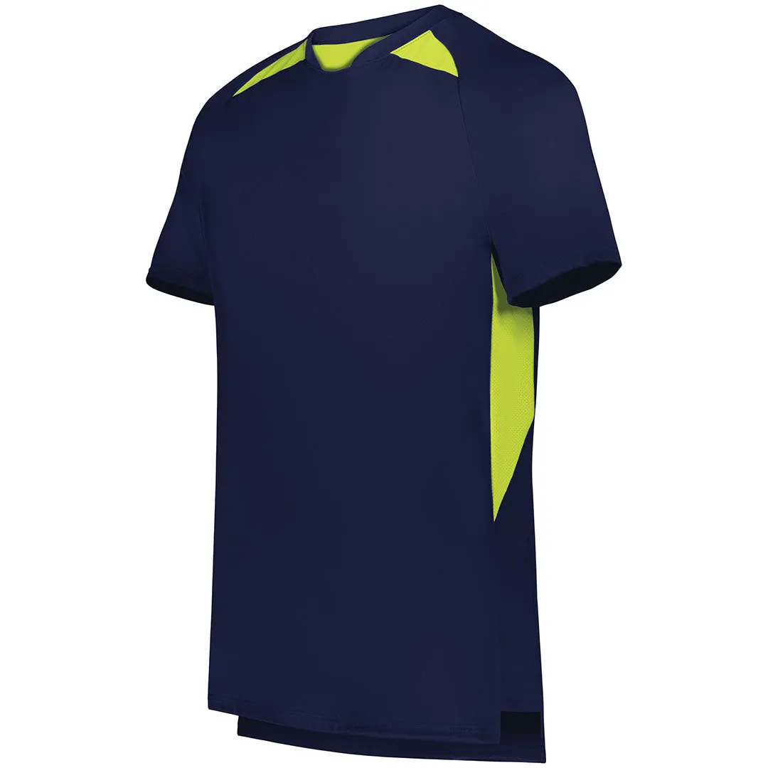 Hawk Evolution Soccer Jersey Navy/Lime