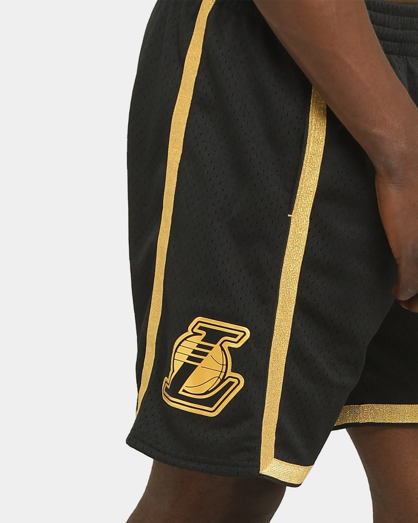 Mitchell & Ness Men's Los Angeles Lakers HWC Swingman Short Black/Gold