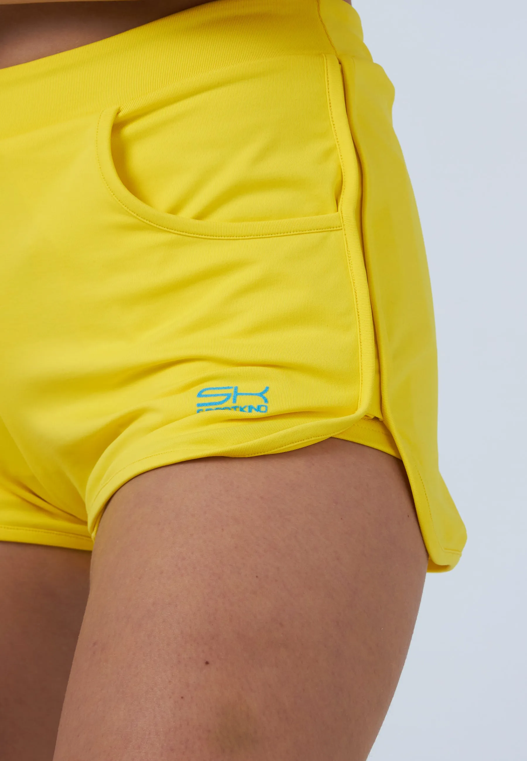 Tennis 2-in-1 Shorts, yellow